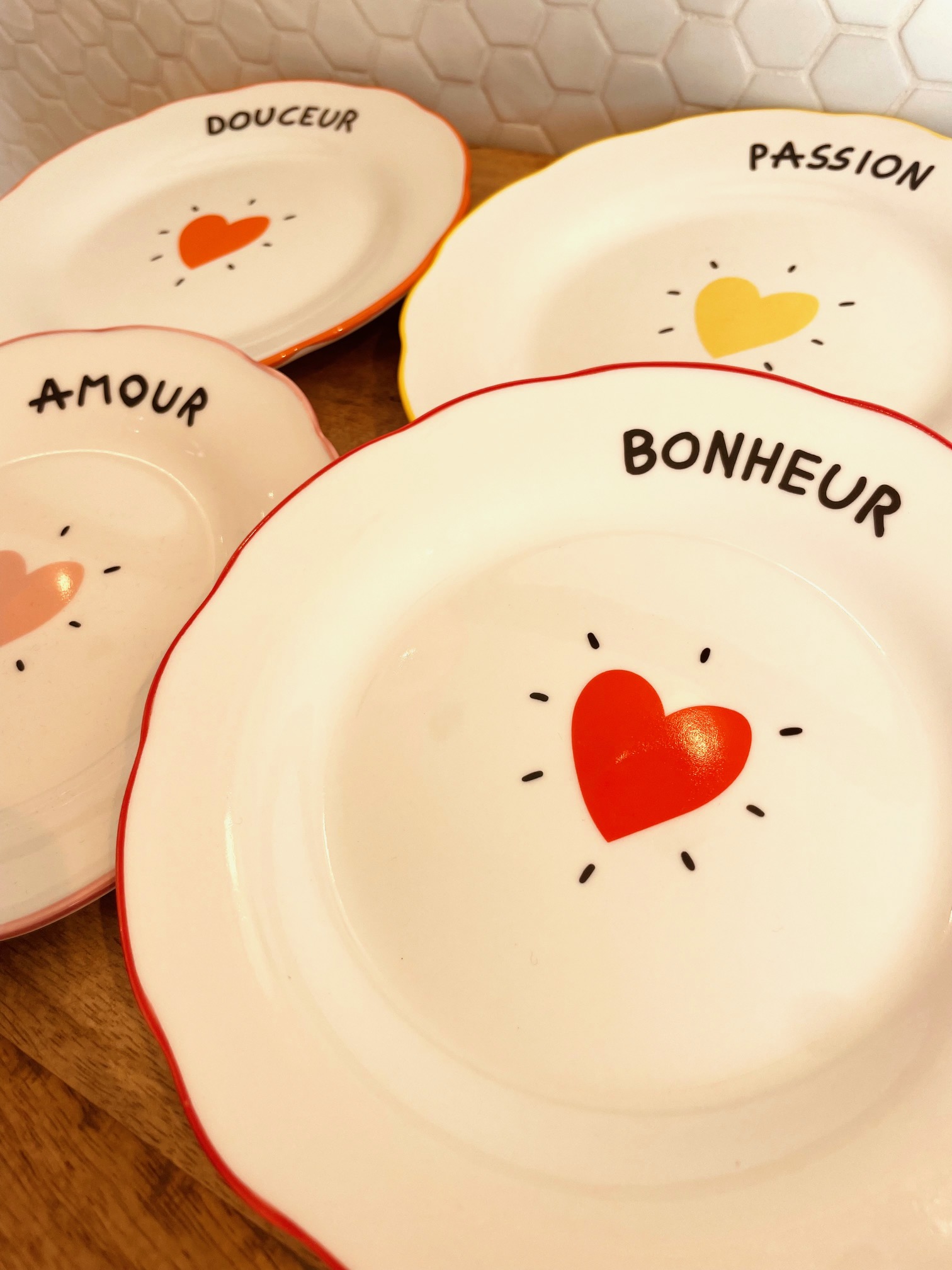 Pack Assiette Cœur